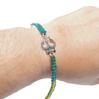 Trishul Rakhi in Pure Silver 925 Hallmarked