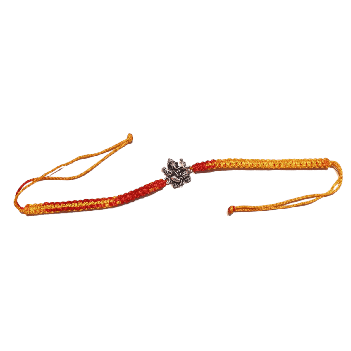 Stylish Ganesh Rakhi in Pure Silver 925 Hallmarked - Image 3
