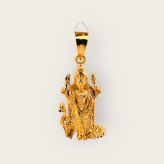 Narayan Locket Hallmarked Pure Gold