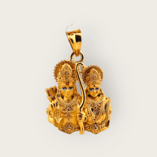 Sita Ram Locket Hallmarked Pure Gold