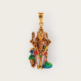 Rama Locket Hallmarked Pure Gold
