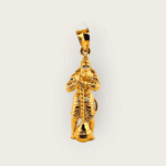 Standing Hanuman Locket Hallmarked Pure Gold