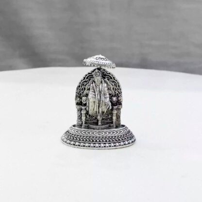 Shirdi Sai Baba Pure Silver Idol