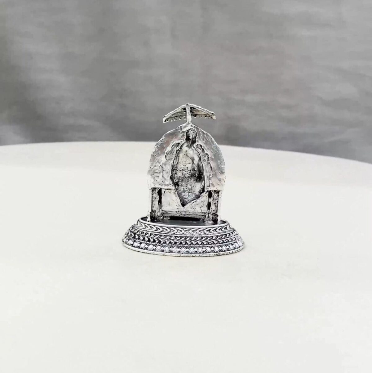 Shirdi Sai Baba Pure Silver Idol