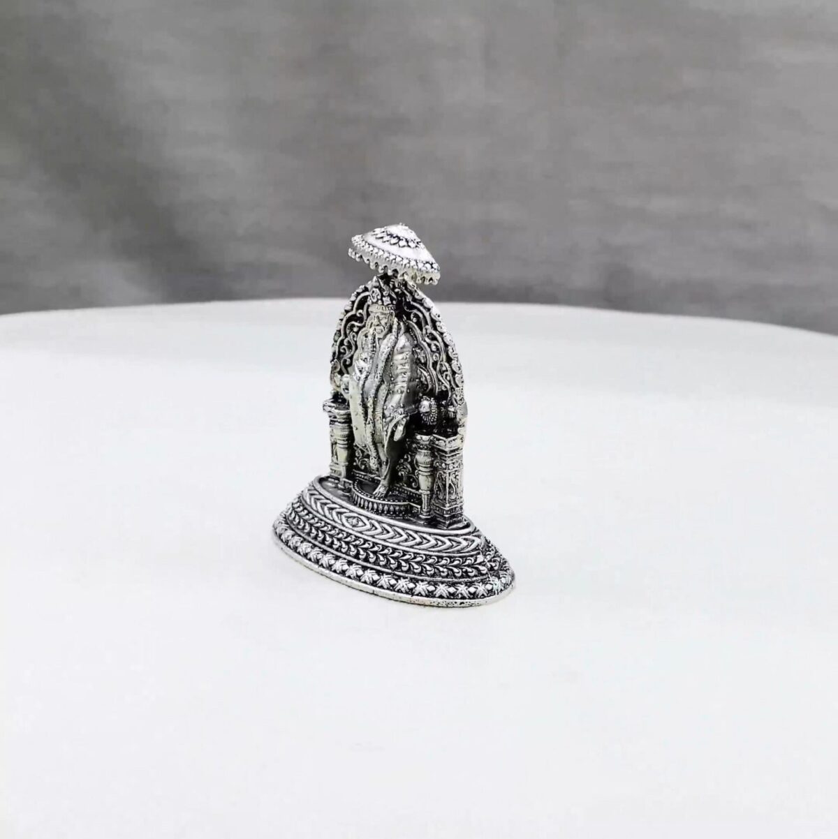 Shirdi Sai Baba Pure Silver Idol