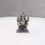 South Ganesh Pure Silver Idol