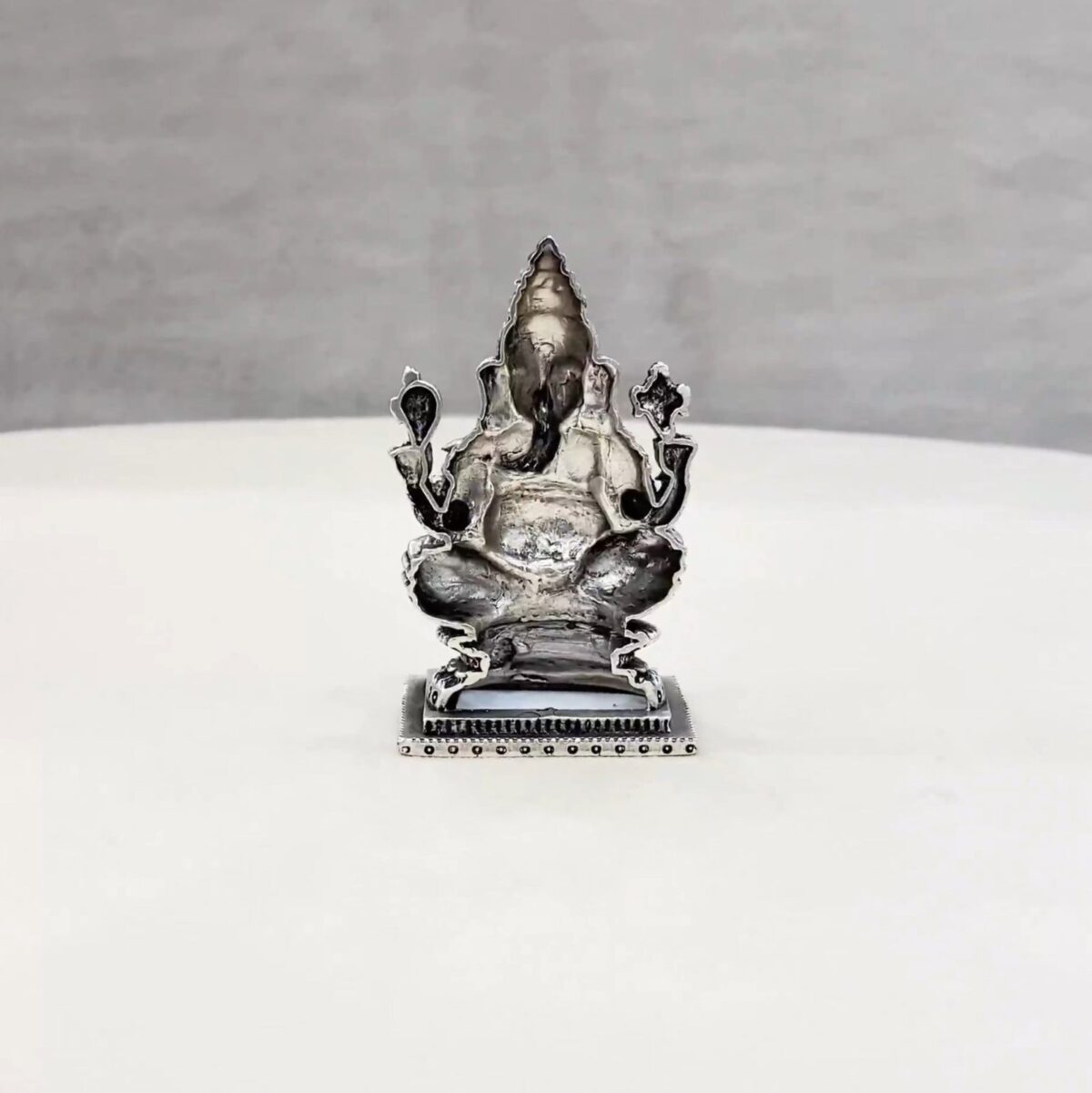 South Ganesh Pure Silver Idol - Image 3