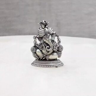 Thalapaaga Ganesh Pure Silver Idol
