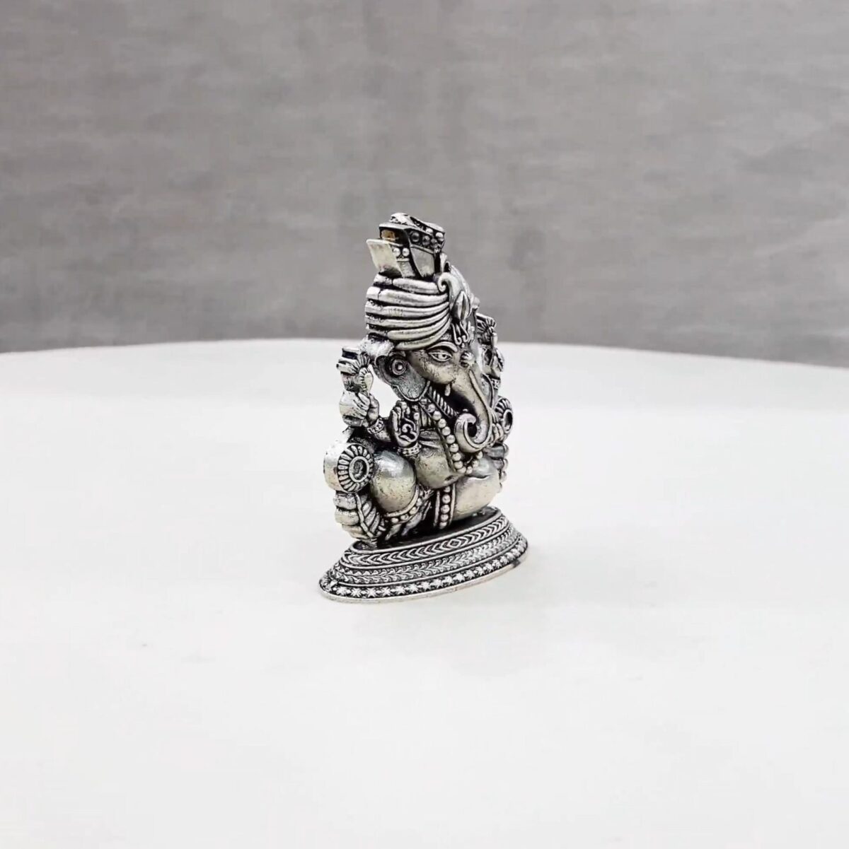 Thalapaaga Ganesh Pure Silver Idol