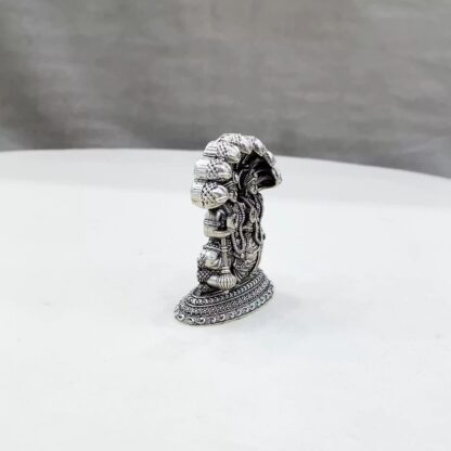 Vishnu Lakshmi Pure Silver Idol - Image 2