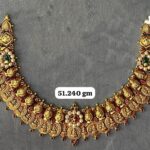 Temple Half Necklace in Pure Silver 925 BIS Hallmarked