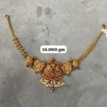 Temple Half Necklace in Pure Silver 925 BIS Hallmarked
