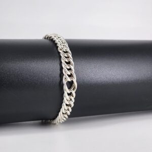 Hollow Gents Bracelets in Sterling Silver Pure 925 Hallmarked
