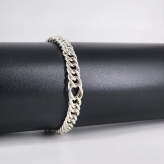 Hollow Gents Bracelets in Sterling Silver Pure 925 Hallmarked