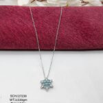 Elegant Star Pendent Necklace in Sterling Silver925