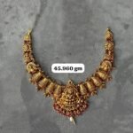 Temple Half Necklace in Pure Silver 925 BIS Hallmarked