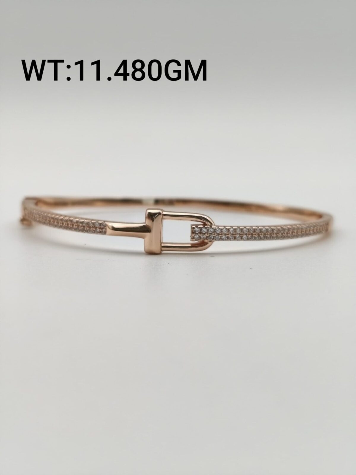 Stunning ladies Bracelet in Rose Gold in Sterling Silver Pure 925