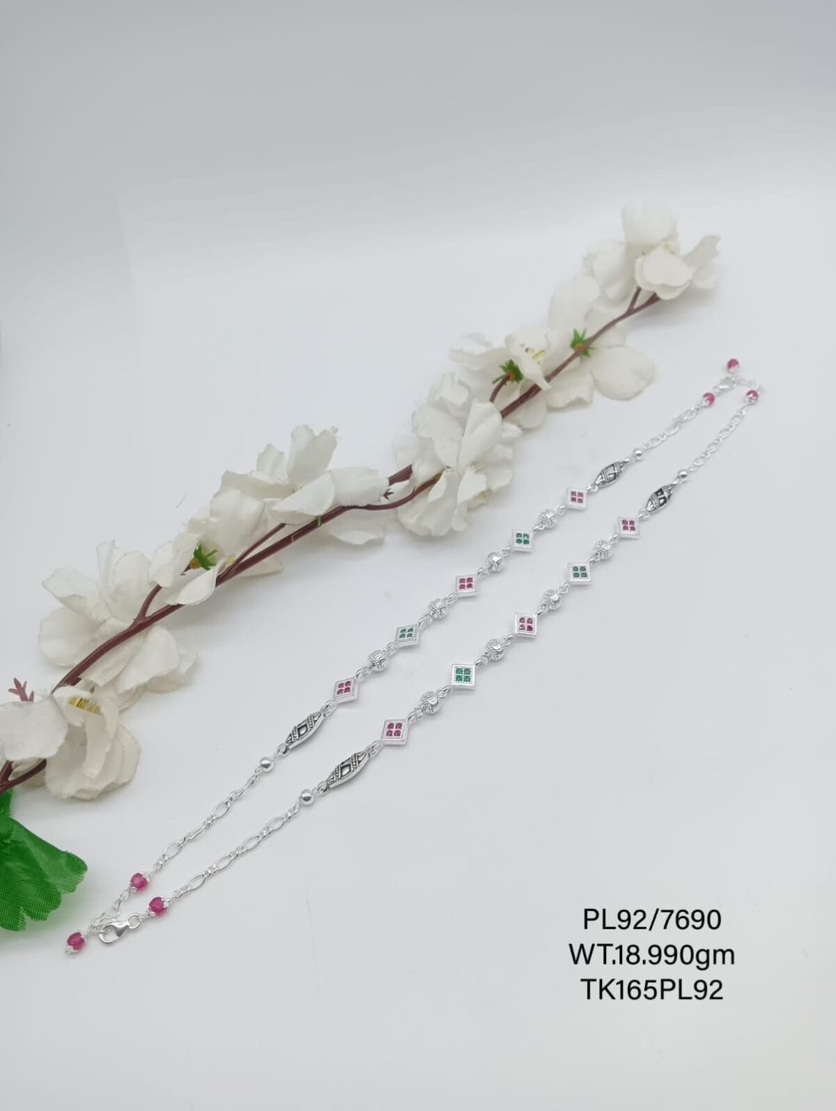 Elegant  Payal/Anklet in Pure 925 Silver BIS Hallmarked - Image 1