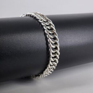 Hollow Gents Bracelets in Sterling Silver Pure 925 Hallmarked