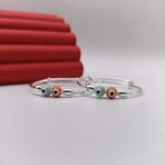 Evil Eye Baby Bala Adjustable in Pure Silver 925 Hallmarked