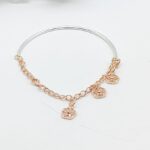 Stunning Charm Ladies Bracelet in Sterling Silver Pure 925