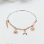 Stunning Charm Ladies Bracelet in Sterling Silver Pure 925