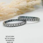 Casting Silver Bangles with Antique Touch 925 BIS Hallmarked
