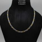 Gents Solid Chain in Sterling Silver Pure 925 Hallmarked