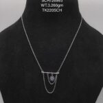 Elegant  Pendent Necklace in Sterling Silver925