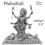 MahaKali Idol in Pure Silver 925 Hallmarked