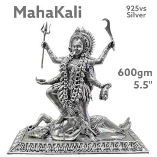 MahaKali Idol in Pure Silver 925 Hallmarked