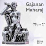 Gajanan Maharaj Idol in Pure Silver 925 Hallmarked