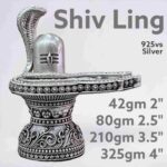 Exquisite Shiv ling Idol in Pure Silver 925 Hallmarked