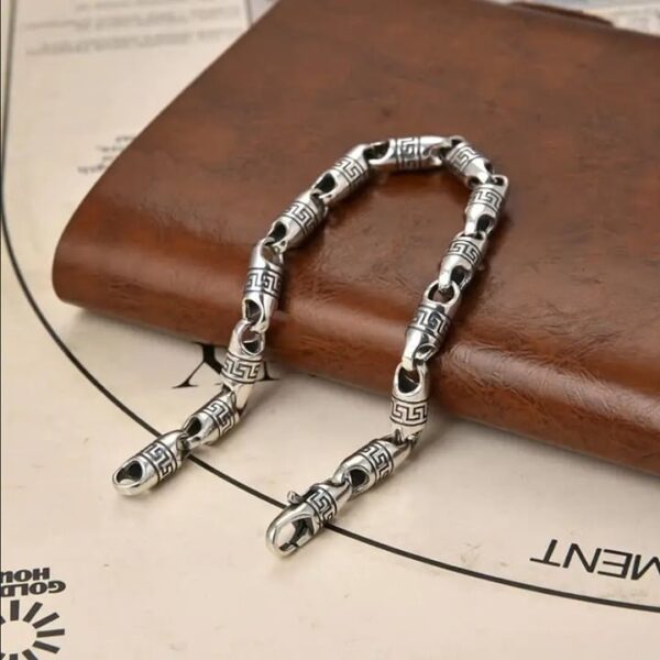 Men's Turkey Bracelets in Sterling Silver Pure 925 BIS Hallmarked - Image 3