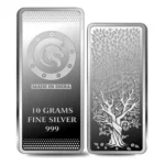 Bar Fine Silver 999.9 BIS Hallmarked