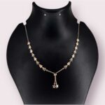 Premium Stars Chain in Sterling Rose Silver Pure 925 BIS Hallmarked