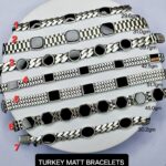 Mens Turkey Bracelet Pure Silver