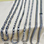 Silver Mens Chain Antique Turkish Style
